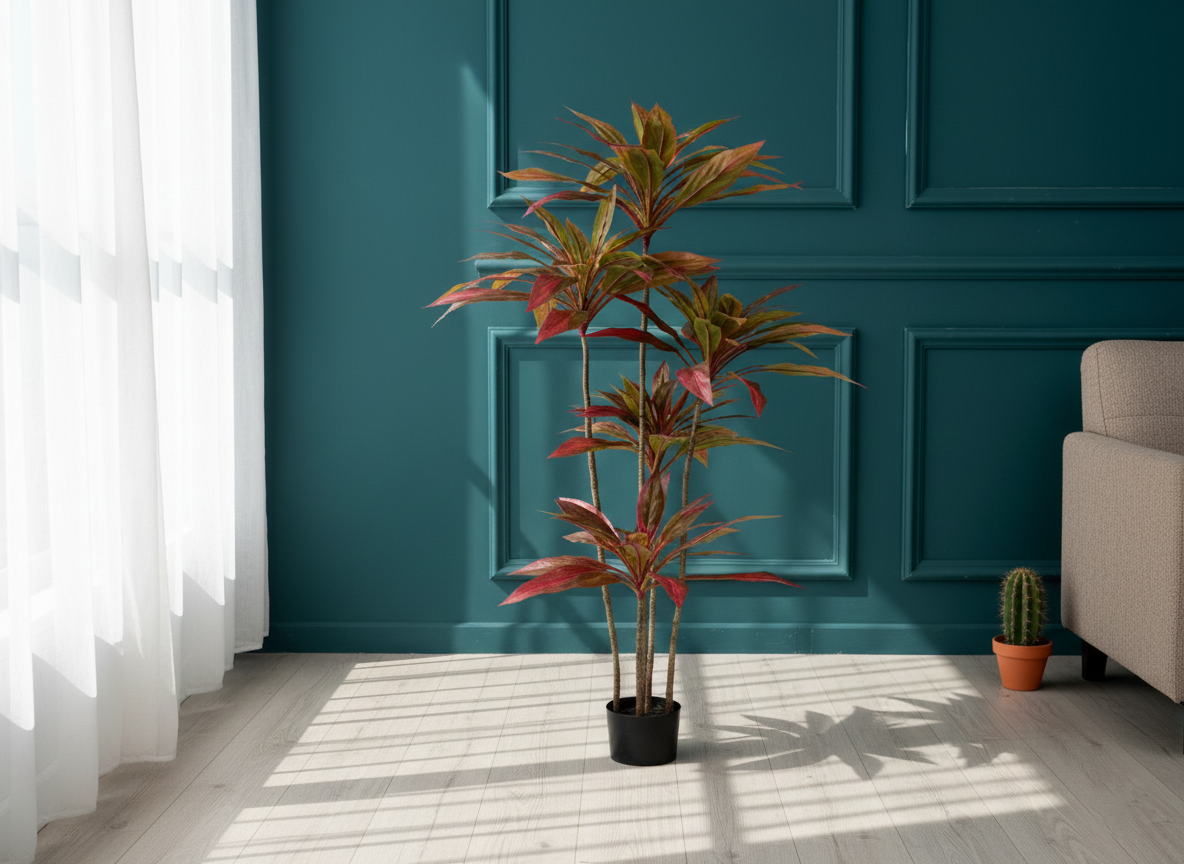 Cordyline Artificial Tree, 155 cm – Lifelike Indoor Decorative Plant