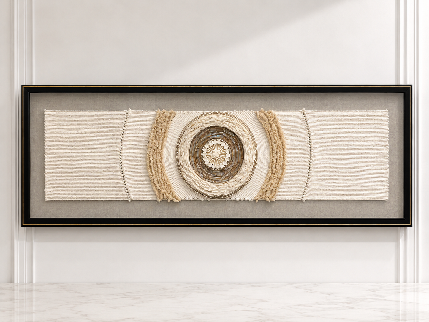 Modern Textured Wall Art – Neutral Abstract