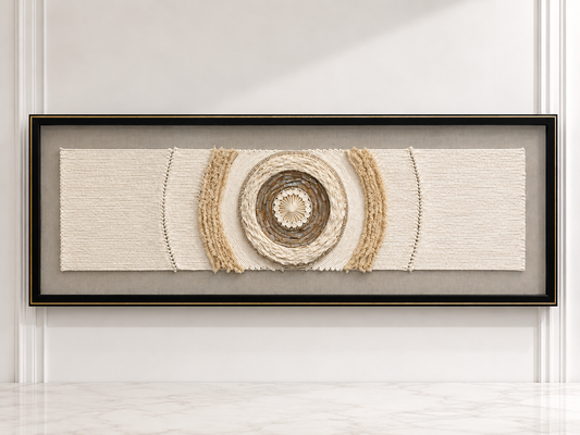 Modern Textured Wall Art – Neutral Abstract