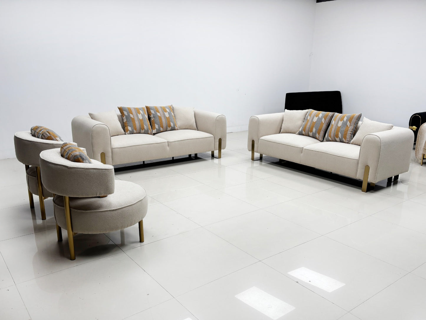 Bouclé Sofa