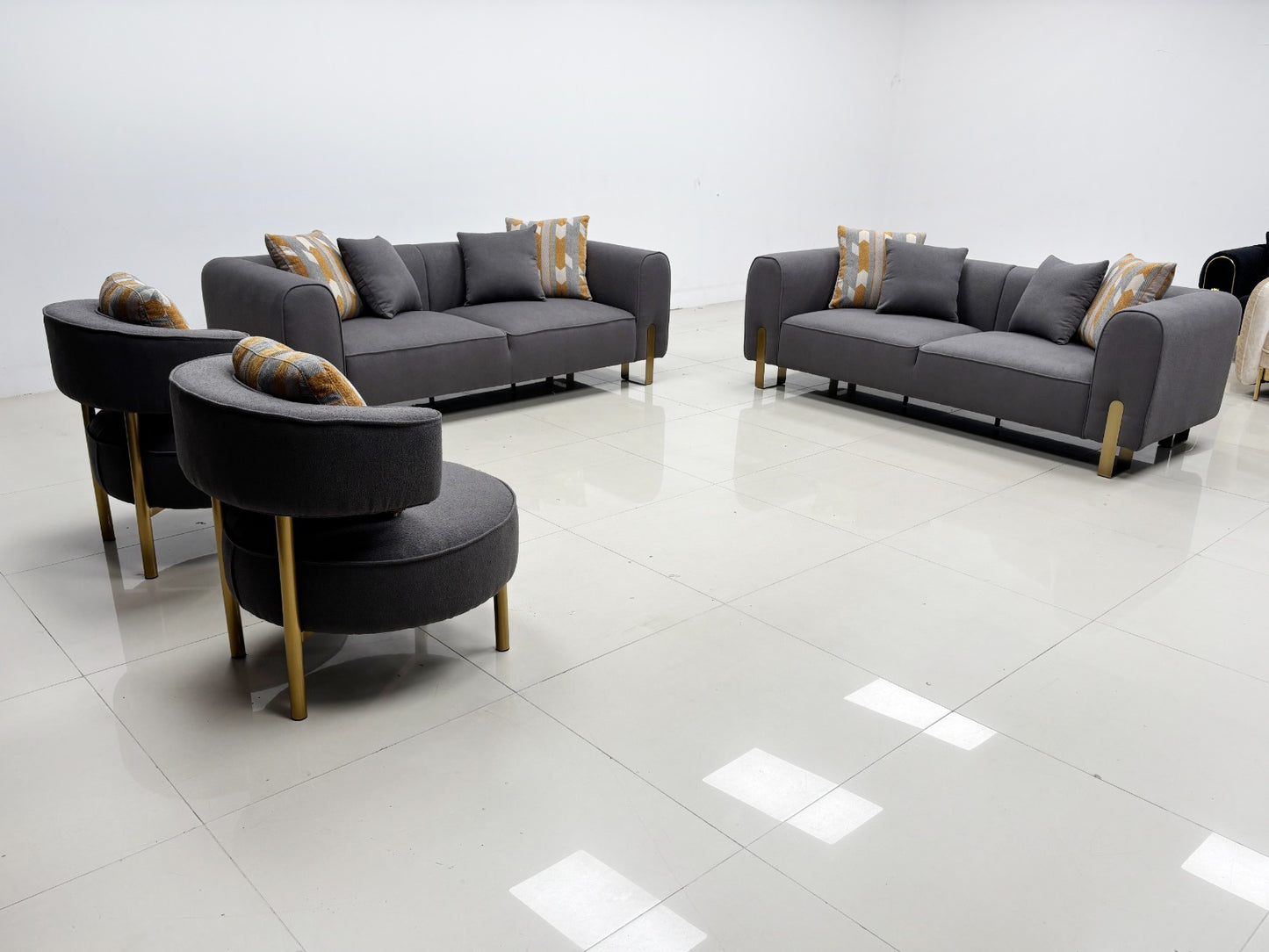 Bouclé Sofa